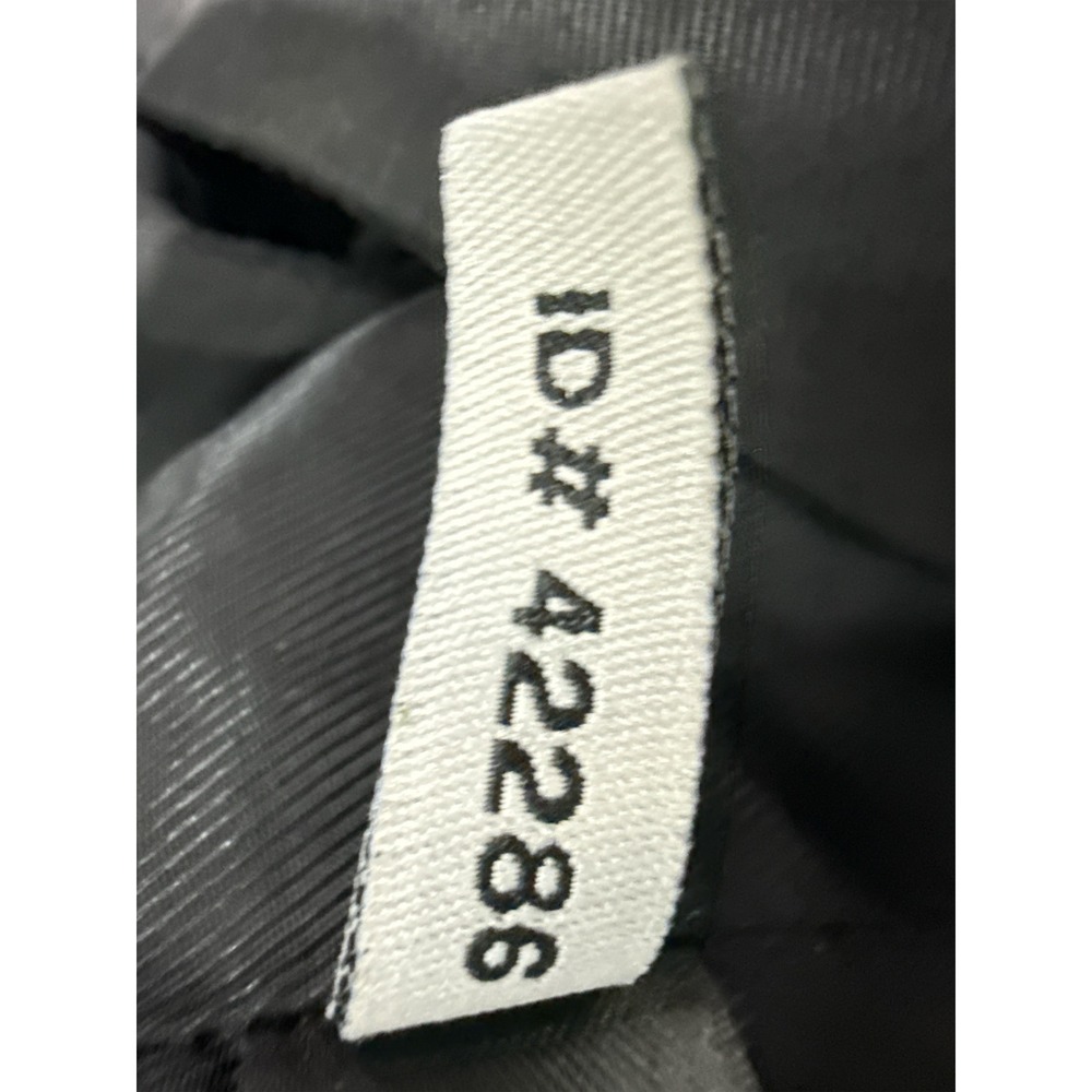 Express Design Studio Vest Womens 4 Black Pinstripe Y2K Workwear Tailor - Picture 8 of 8